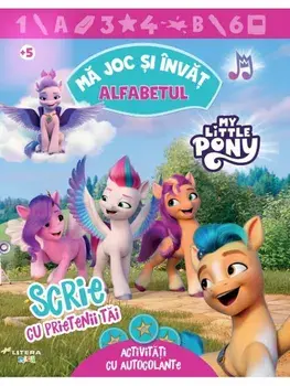 Ma joc si invat. Alfabetul. Scrie cu prietenii tai/***