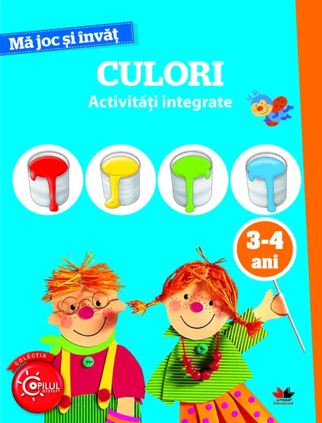 Ma joc si invat. Culori. 3-4 ani |