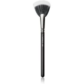 MAC Cosmetics Brush 184S Duo Fibre Fan pensula plata pentru machiaj