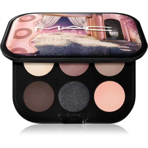 MAC Cosmetics Connect In Colour Eye Shadow Palette 6 shades paletă cu farduri de ochi culoare Encrypted Kryptonite 6.25 g