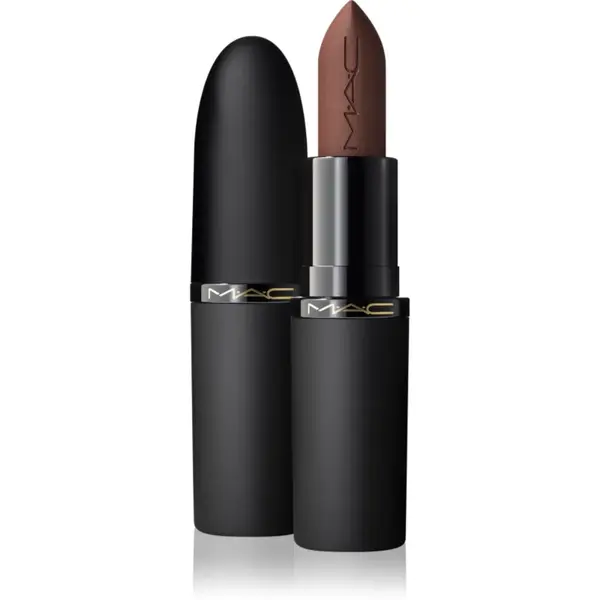 MAC Cosmetics Powder Kiss Hazy Matte ruj mat culoare Chestnut 3.5 g