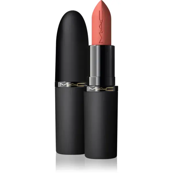 MAC Cosmetics Powder Kiss Hazy Matte ruj mat culoare Mull It Over 3.5 g