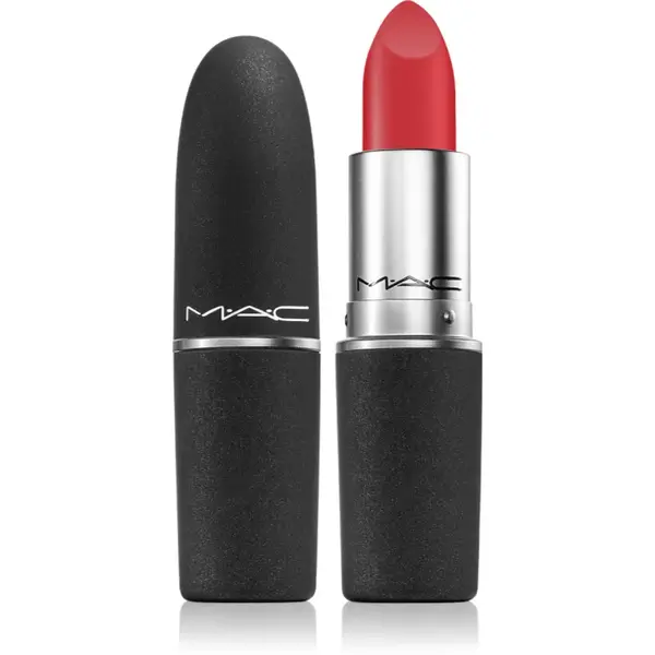 MAC Cosmetics Powder Kiss Lipstick ruj mat culoare Mandarin O 3 g
