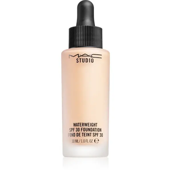MAC Cosmetics Studio Waterweight SPF 30 Foundation machiaj ușor de hidratare SPF 30 culoare NC 20 30 ml
