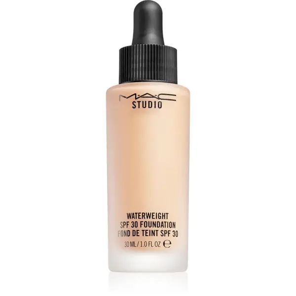 MAC Cosmetics Studio Waterweight SPF 30 Foundation machiaj ușor de hidratare SPF 30 culoare NC 25 30 ml