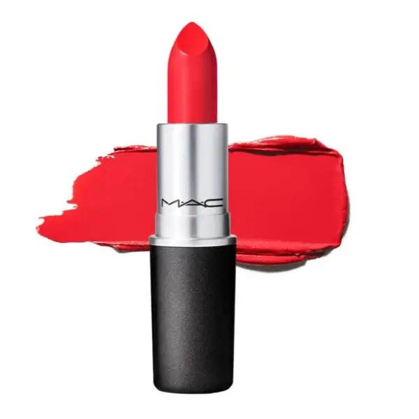 MAC M-A-C Red Satin Lipstick Ruj Tester Volum № 811