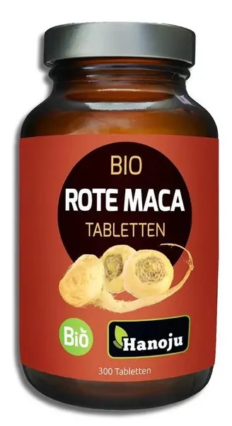 Maca, 500 mg, 300 tablete, Hanoju