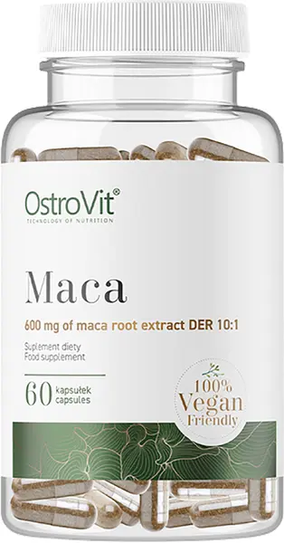 Maca, 600 mg, 60 capsule, OstroVit