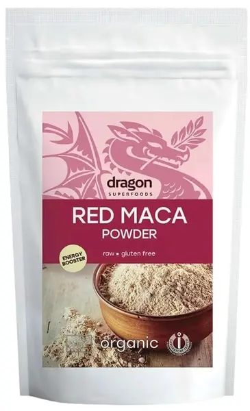 Maca roșie, 100 g, Dragon Superfoods