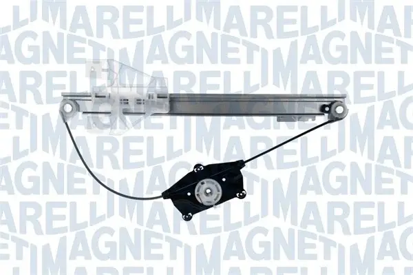 Macara geam Spate Stanga (electric, fara motoras, numar usi: 4) potrivit AUDI A4 ALLROAD B8, A4 B8 11.07-03.12