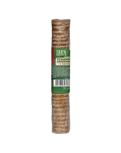 MACED 100% Natura Trahee umpluta cu gasca gustare pentru caini 150 g