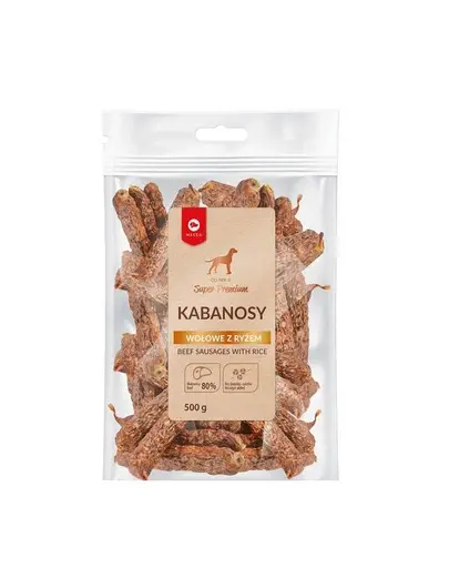 MACED Super Premium Carnaciori pentru caini, cu vita si orez 500 g