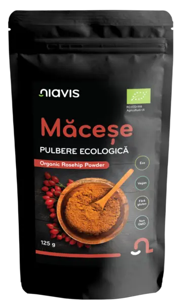 Macese Pulbere ecologica, 125g, Niavis