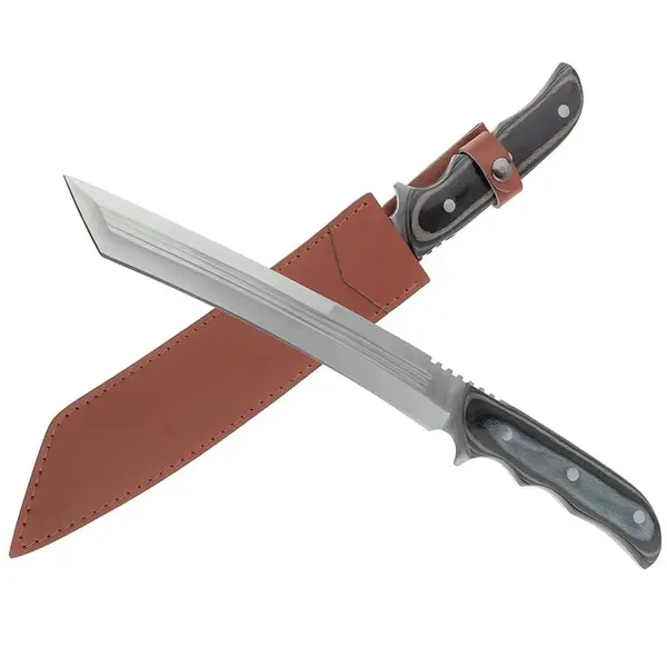 Maceta de vanatoare DEPOX , Namor Wrath, 45 cm, argintiu, teaca inclusa