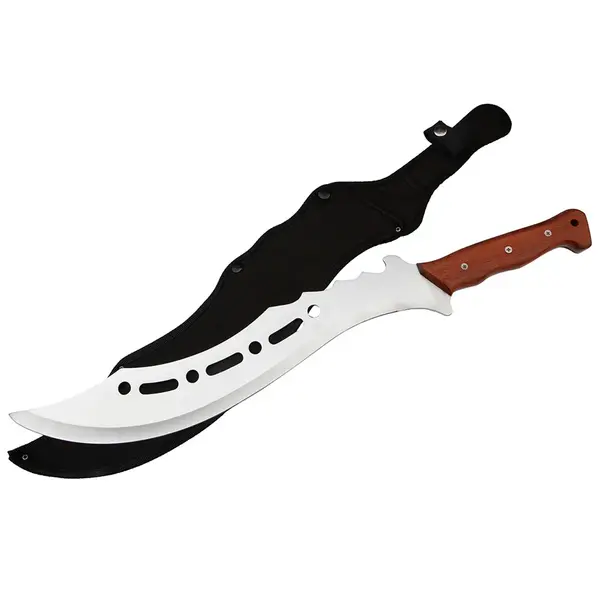 Maceta de vanatoare DEPOX , Oriental Blade, otel inoxidabil, 58 cm, maro