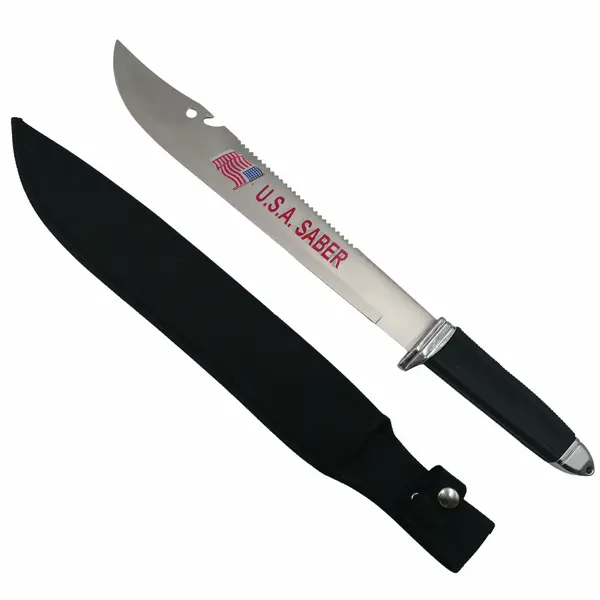 Maceta de vanatoare DEPOX , USA Freeknife, negru, 45.5 cm, teaca inclusa