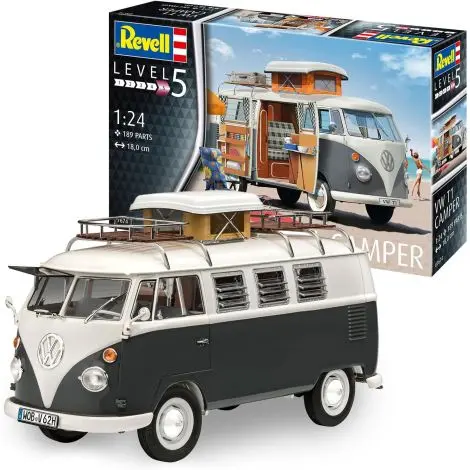 Macheta VW T1 Camper Van Revell scara 1:24
