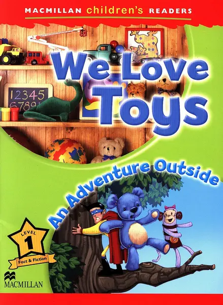 Macmillan Children's Readers: We Love Toys (nivel level 1)