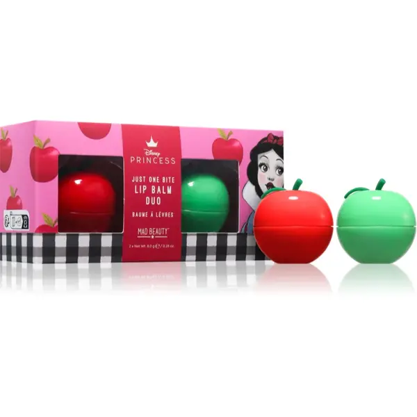 Mad Beauty Disney Princess Snow White balsam de buze duo