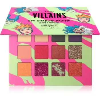 Mad Beauty Disney Villains paletă cu farduri de ochi
