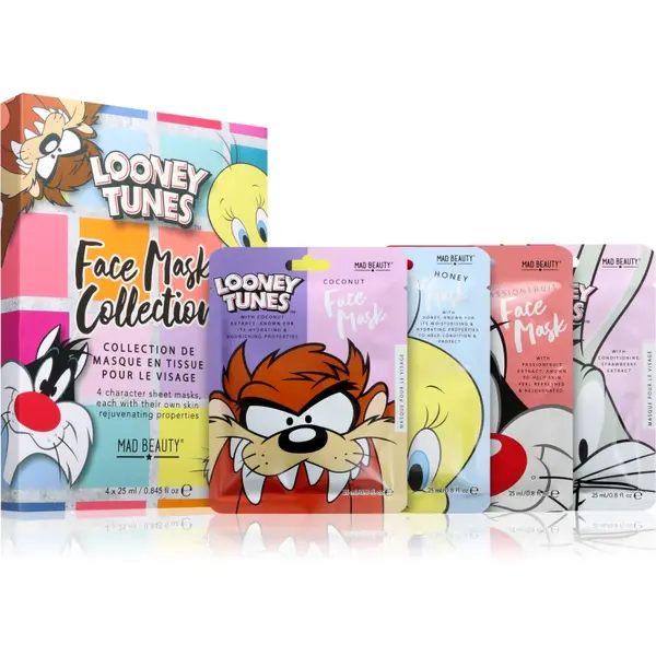 Mad Beauty Looney Tunes set de măști textile