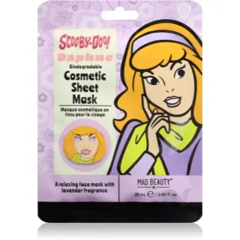 Mad Beauty Scooby Doo Daphne masca de celule cu efect revitalizant