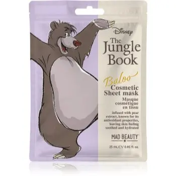 Mad Beauty The Jungle Book Sheet Mask - Baloo masca pentru celule