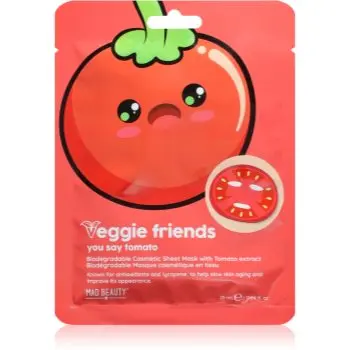 Mad Beauty Veggie Friends Tomato masca pentru celule cu efect antioxidant