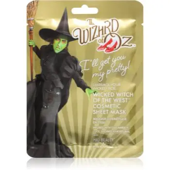 Mad Beauty Wizard of Oz Wicked Witch masca de celule cu efect calmant