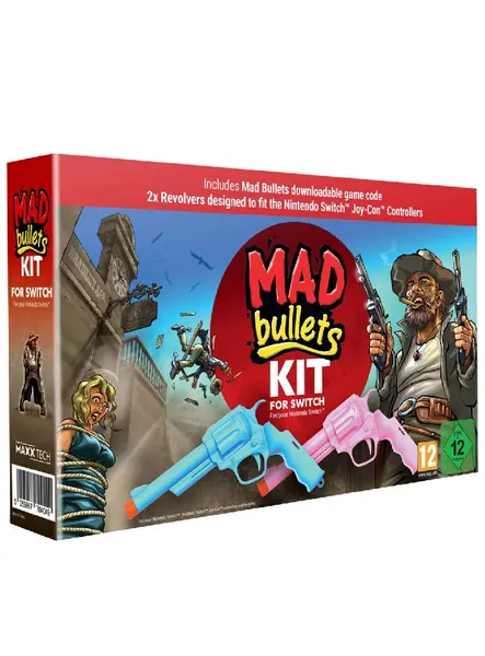 Mad Bullets + 2 Revolvers Kit Нинтендо Суич