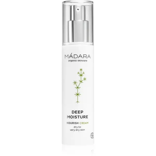 MÁDARA Deep Moisture crema hidratanta si hranitoare 50 ml