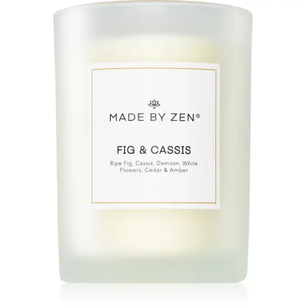 MADE BY ZEN Fig & Cassis lumânare parfumată 250 g