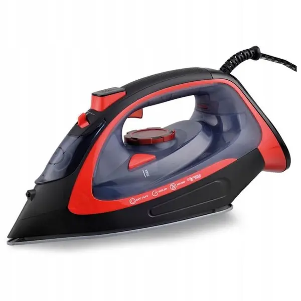 Maestro Fier de calcat Maestro, 2200 W, Rosu/Negru