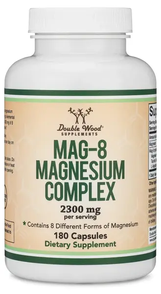 Mag-8 Magnesium Complex, 180 capsule, Double Wood Supplements