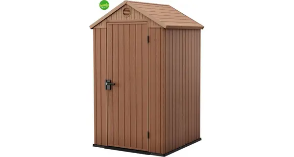 Magazia de grădină din plastic Keter Darwin 4x4,118cm x 117cm, cod 259006, maro