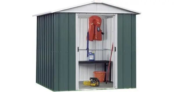 Magazie metalica verde 67GEYZ 202x217 cm,Yardmaster