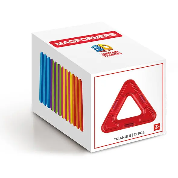Magformers Triunghiuri magnetice, Magformers, 12 piese