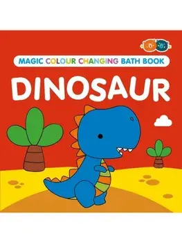 Magic Colour Changing Bath Book - Dinosaur, Paperback/***