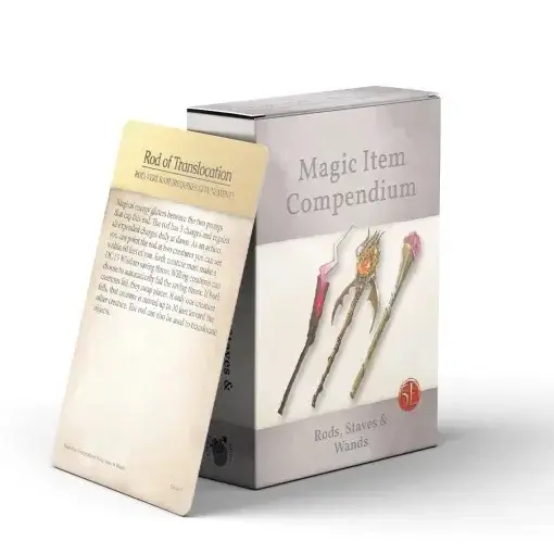 Magic Item Compendium: Rods Staffs and Wands (EN)