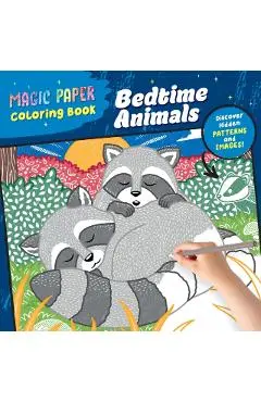Magic Paper Coloring Book: Bedtime Animals - Natascha Pitz