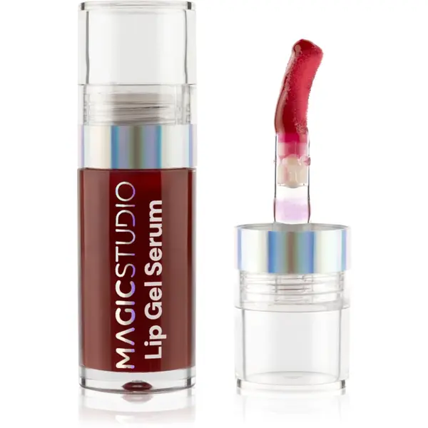 Magic studio Lip Gel Serum ser hidratant de buze culoare 04 Cherry Glaze 4 ml