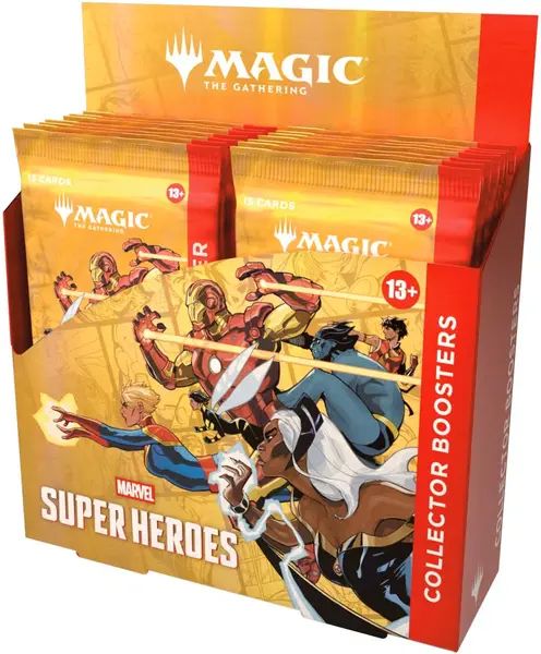 Magic The Gathering: Marvel Super Heroes Collector Booster Display (12 Boosters)