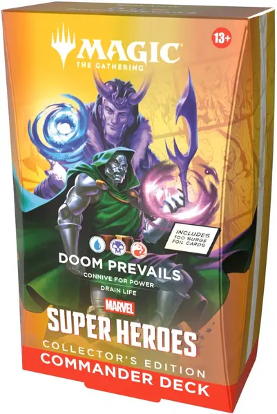 Magic The Gathering: Marvel Super Heroes Collector's Edition Commander Deck Doom Prevails