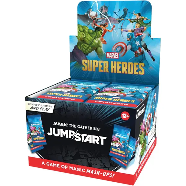 Magic the Gathering - Marvel Super Heroes Jumpstart Booster Display (24 Packs)