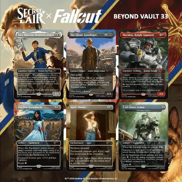 Magic the Gathering: Secret Lair x Fallout: Beyond Vault 33 (Non-Foil)