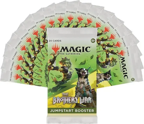 Magic the Gathering TCG - The Brothers War Jumpstart Booster - 20 de carti | Wizards of the Coast
