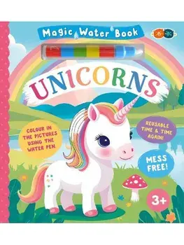 Magic Water Book - Unicorns, Hardback/***
