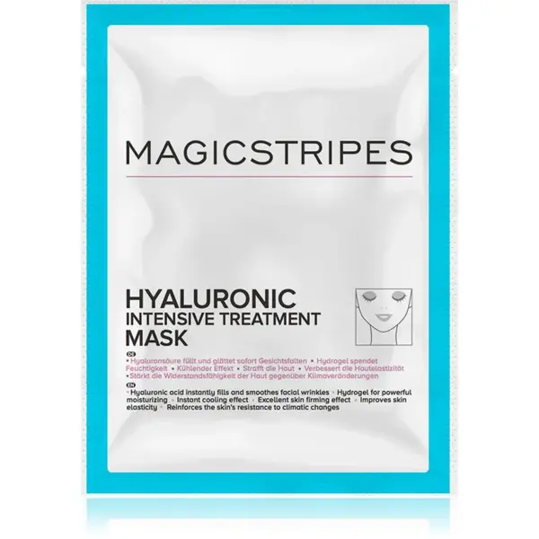 MAGICSTRIPES Hyaluronic Intensive Treatment Mask mască intensă cu hidrogel cu acid hialuronic 1 buc