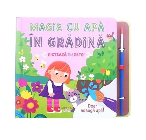 Magie cu apa. In gradina. Picteaza fara pete!