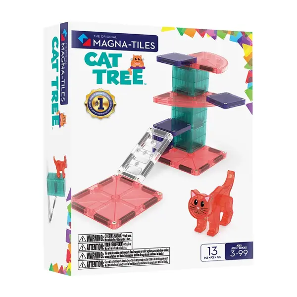 MAGNA-TILES Cat Tree, set magnetic